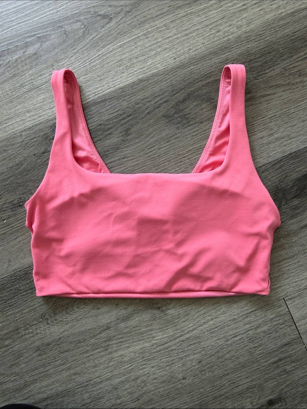 Lululemon sports bra pink glaze